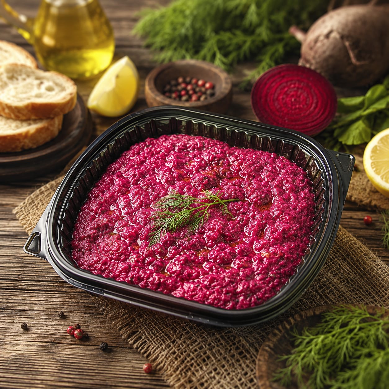 سلطة بطارخ رنجة بالبنجر 150gm